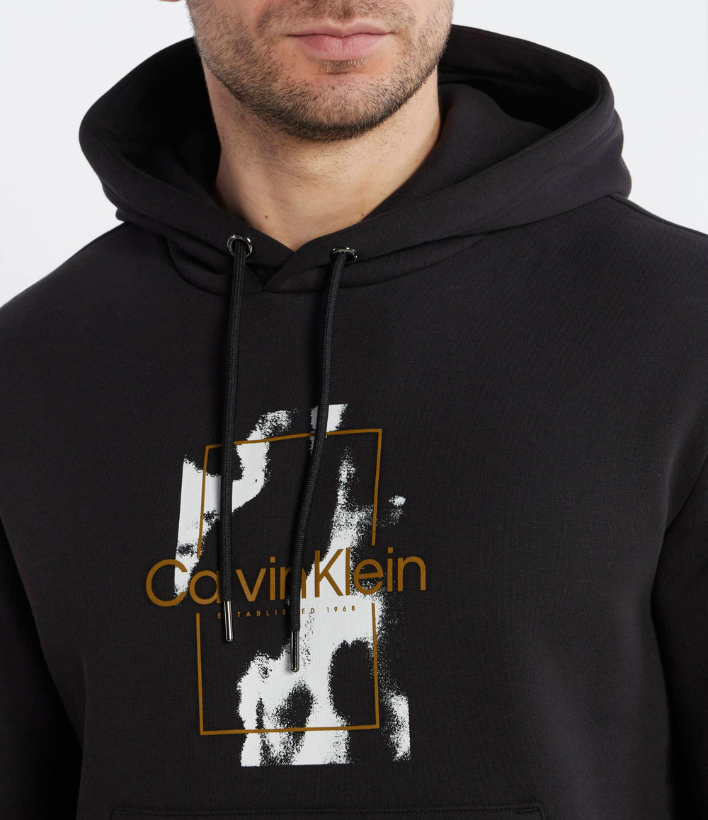Худи CAMO LOGO Calvin Klein - черный(K10K112258)