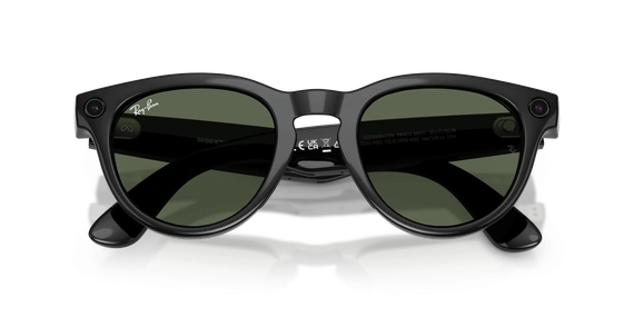 Умные очки Ray-Ban Meta Headliner Gen 2 (RW4013) Shiny Black/G-15 Green S50 T150