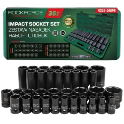 Набор головок (35 предметов) RockForce RF-4353-5MPB