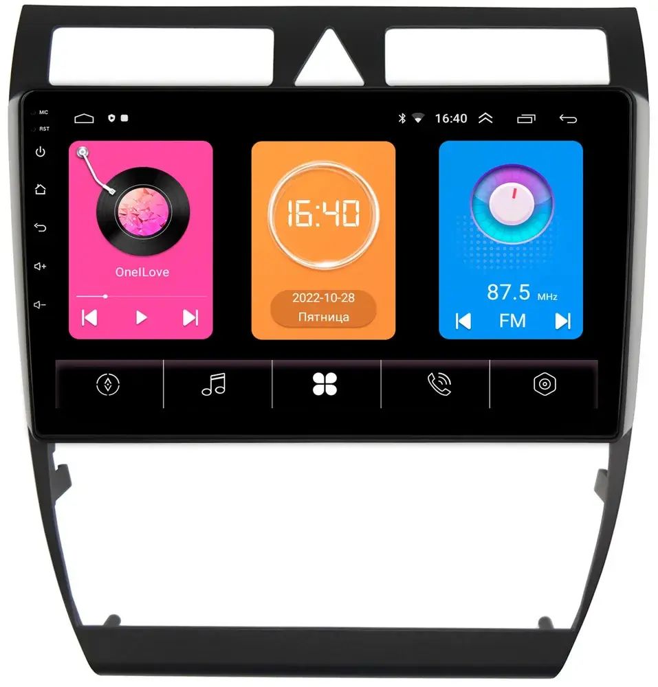Магнитола для Audi A6 2001-2004 - GT9-9110 на Android 10