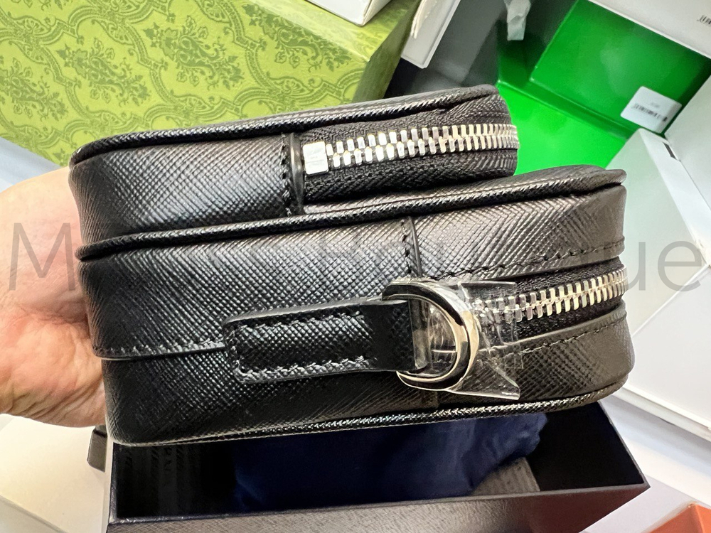 Мужская сумка через плечо Prada с кошельком