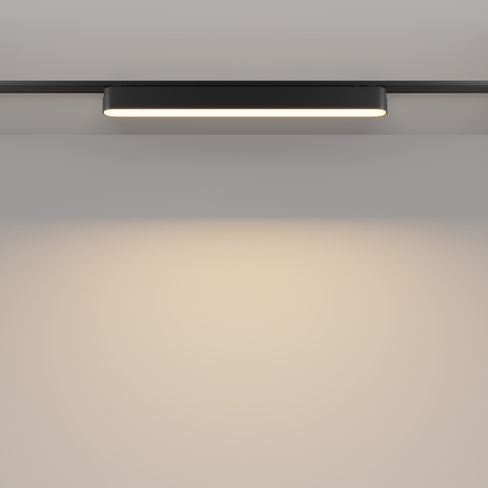 Магнитный трековый светильник Maytoni Basis TR080-1-18W3K-B