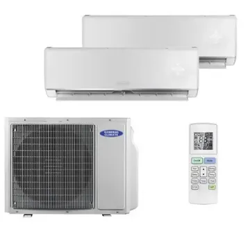 Мультисплит система на 2 комнаты General Climate GC-ME09HR32 + GC-ME12HR32 / GU-M2E18H32