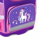 Ранец ЮНЛАНДИЯ WISE для начальной школы, Unicorn power, 37х29х15 см, 228817