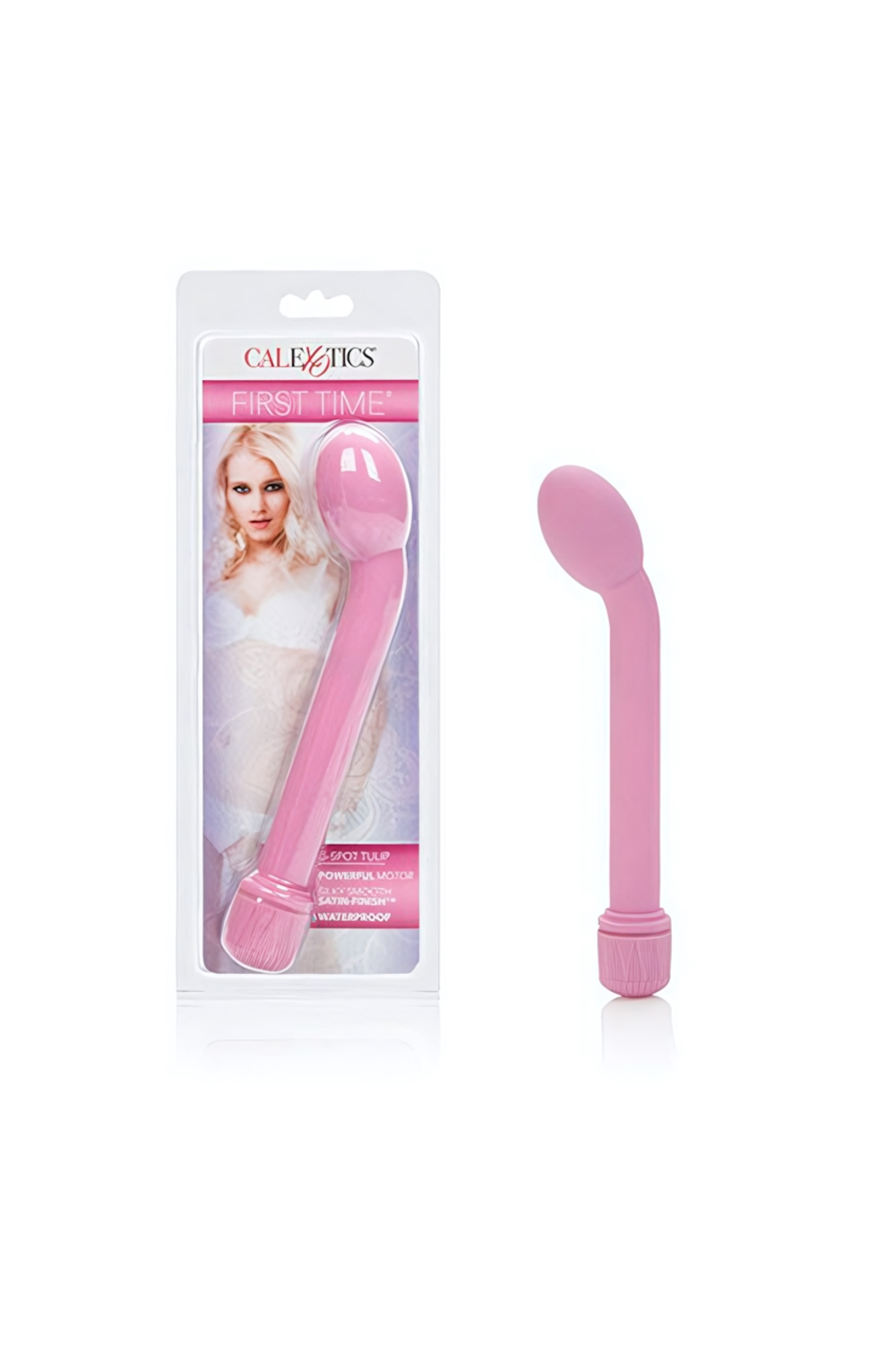 Нежно-розовый вибратор G-точки с утолщенной головкой G-Spot Tulip (Цвет: розовый)