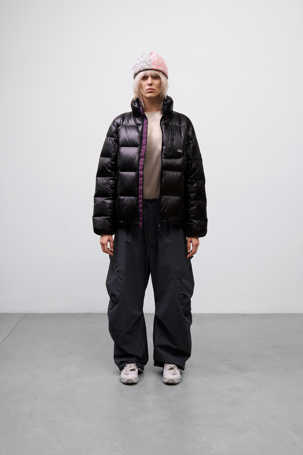 Куртка Nothomme Time and Space Illusion Down Jacket "No Moon Black Spot"