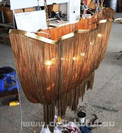 Люстра Terzani Atlantis  by B. Baylar ( 150 cm , copper )