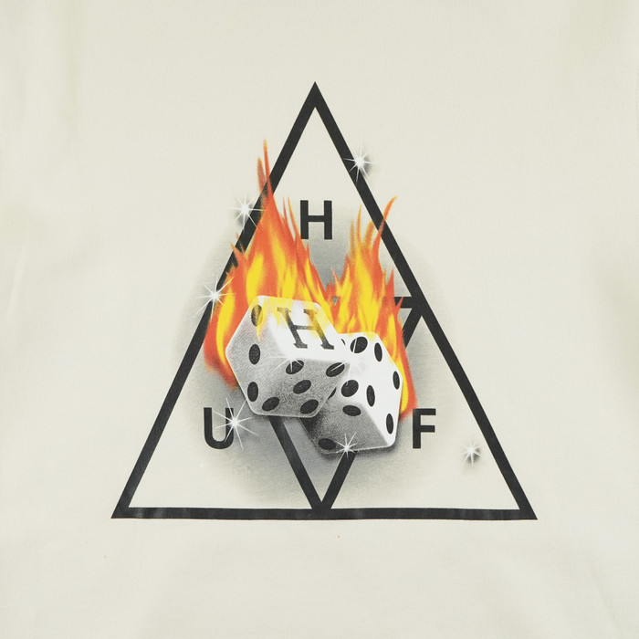 Толстовка мужская HUF Hot Dice артикул:PF00387 NATUR - купить в магазине Дайс