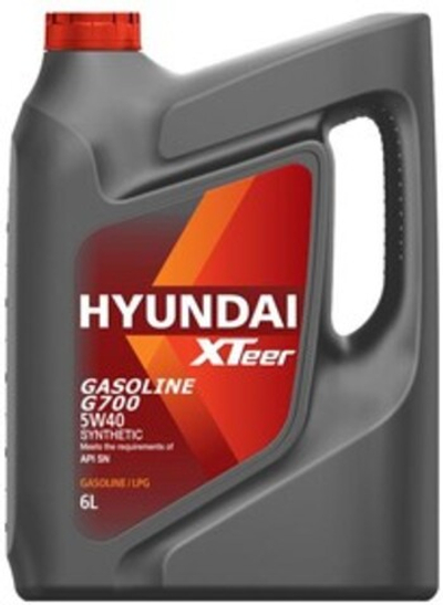 Масло моторное синт. HYUNDAI  XTeer G700 SP 5W40, 6 л 1061136