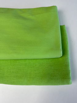 Набор отрезов Tropical green лён + хлопок