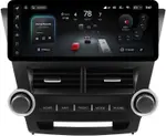 Магнитола для Toyota Highlander 2 XU40 2007-2013 (поддержка JBL) - Teyes CC4PRO монитор 12.3" 2K QLED + рамка LUX, Android 13, Быстрейшая, Snapdragon 778G, ИИ, CarPlay, DSP, 4G SIM-слот