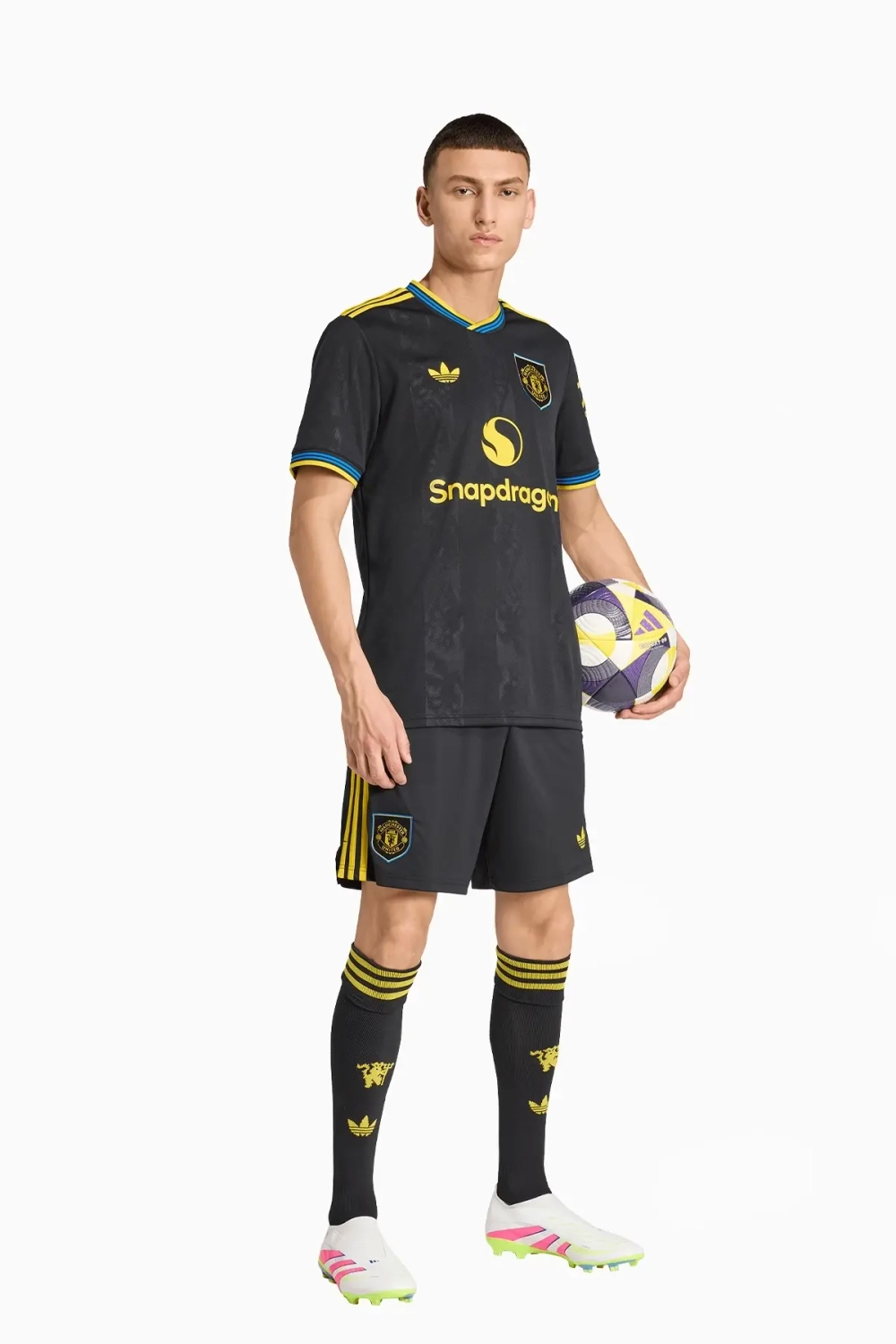 Шорты adidas Manchester United 25/26 Third - черный