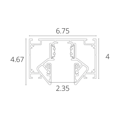 Магнитный шинопровод для натяжного потолка Arte Lamp LINEA-ACCESSORIES A474306