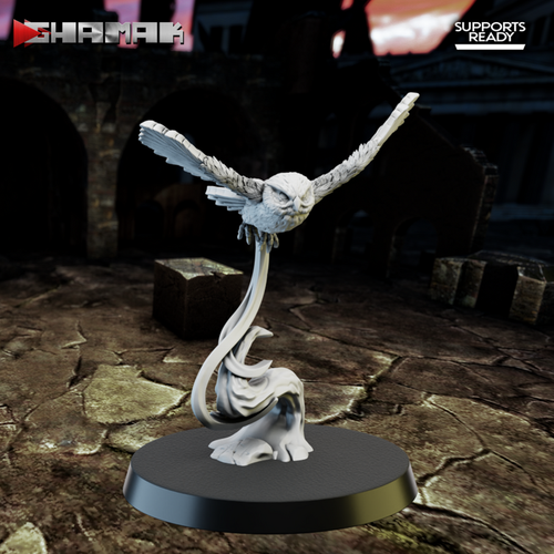 Grand Alliance Order  Sylvaneth Wood Elves Familiar Сова №1 миниатюра для dnd, днд, pathfinder, фентези, Настольная игра, НРИ, Варгейм, РПГ