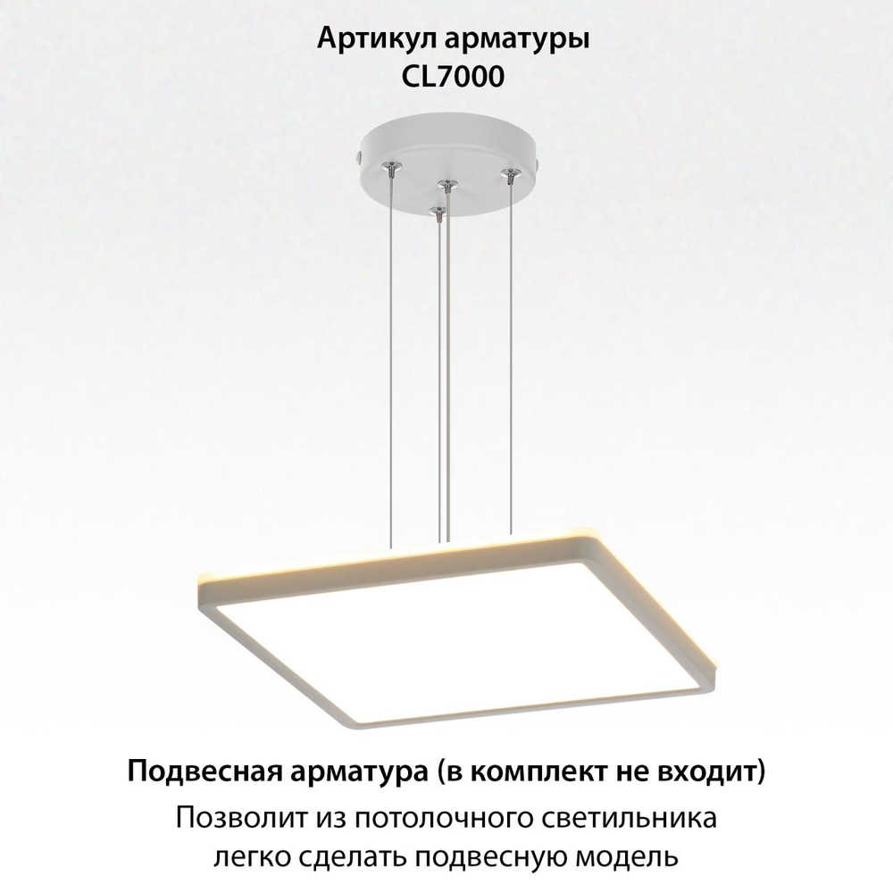 Потолочный светодиодный светильник Citilux NORMA CL749K300