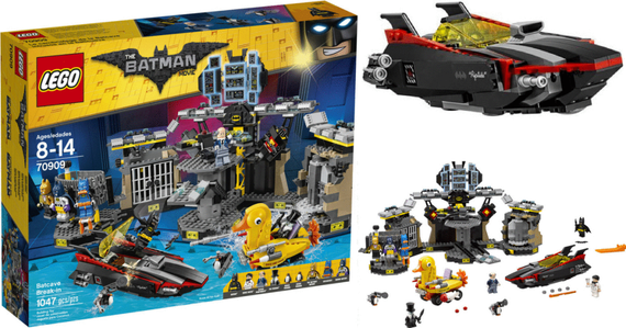 Lego Batman Movie Нападение на Бэтпещеру 70909