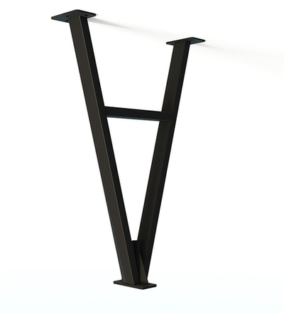 Потолочный кронштейн для монорельсы, H=900 мм