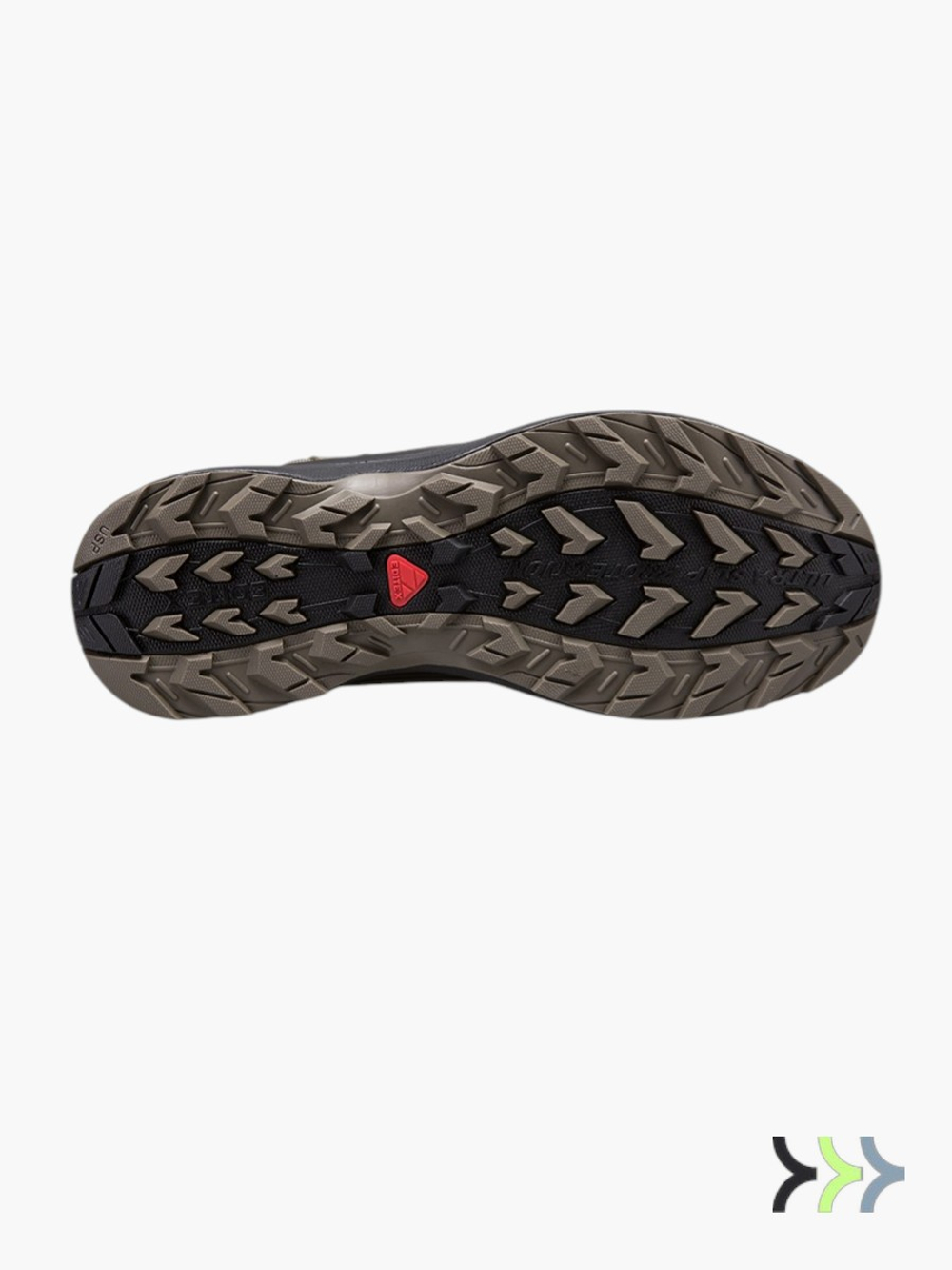 Ботинки трекинговые мужские EDITEX ROCKFALL Khaki демисезонные