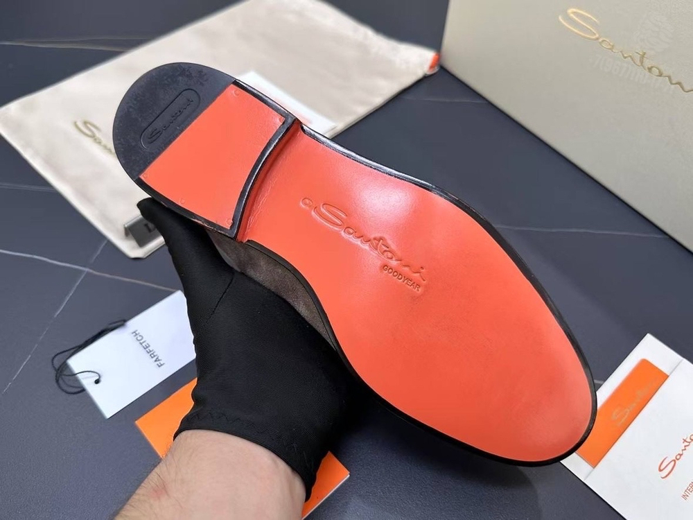 Лоферы Santoni