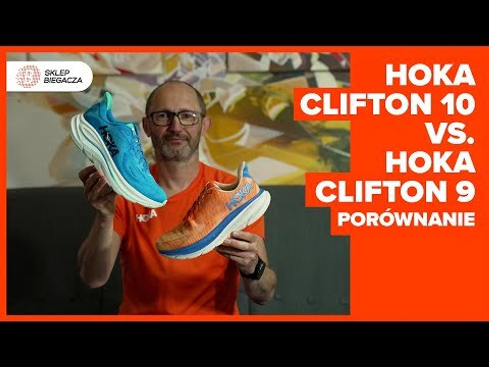 Кроссовки для бега мужские Hoka Clifton 10 M Чёрные