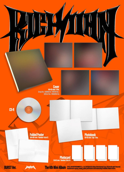 Альбом aespa - RICH MAN 6th Mini Album BURST 5 Version SET