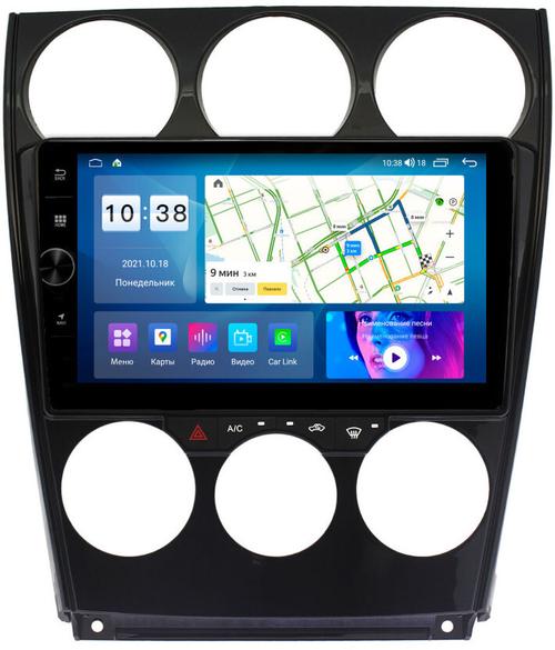 Магнитола для Mazda 6 2002-2007 - Parafar PF013LHDAV на Android 12, Быстрая, CarPlay, 4G SIM-слот