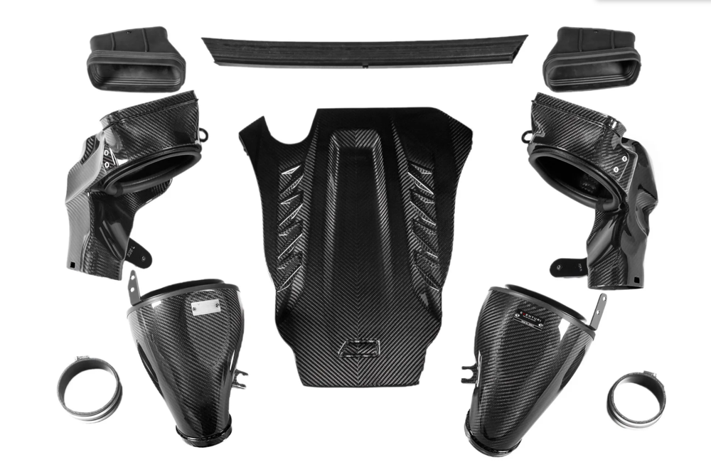 Eventuri Система впуска BMW F95 X5M / F96 X6M / G09 XM / M60i карбоновая глянцевая EVE-X56M-CF-INT