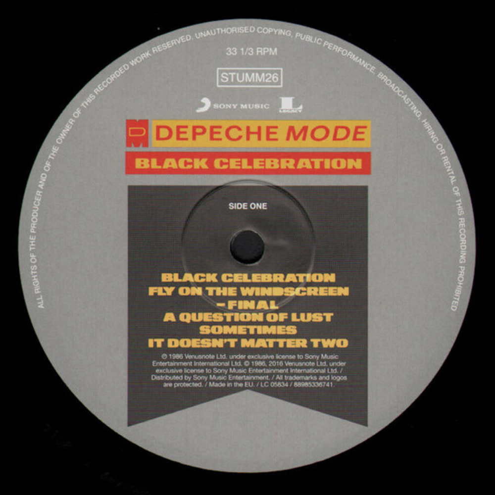Depeche Mode / Black Celebration (LP)