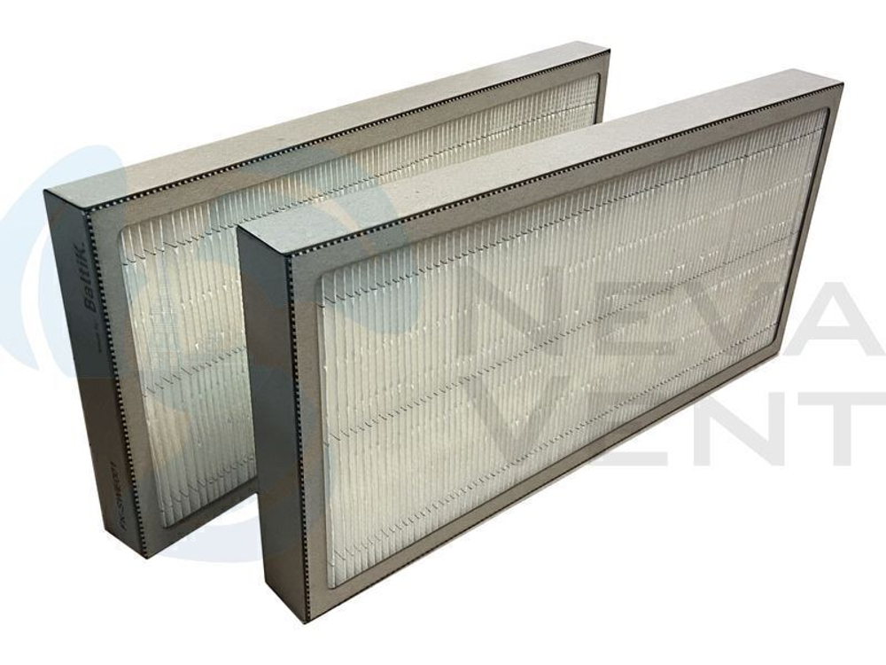 Комплект фильтров  FK-SWE053 (аналог  для  установок  Swegon  CASA R5-H  195x410x45  F7 )