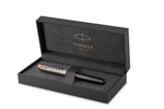 Перьевая ручка Parker Sonnet Premium  GREY GT, перо 18K, перо: F, цвет чернил black, в подарочной упаковке