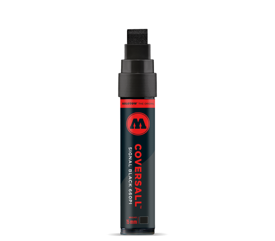 Маркер Molotow MASTERPIECE CoversAll 660PI 660000 черный 15 мм