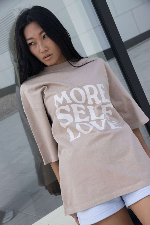 Футболка unisex MORE SELF LOVE