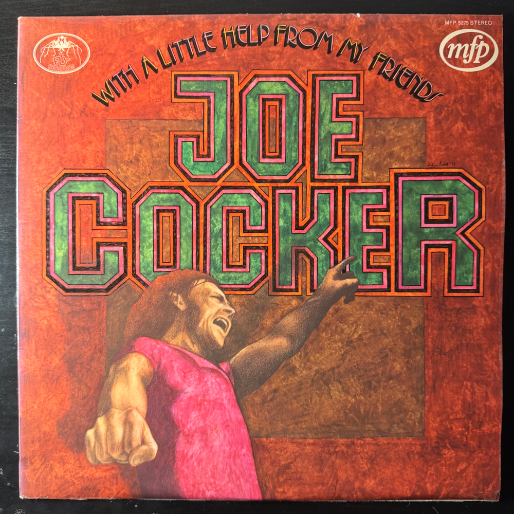 Joe Cocker ‎– With A Little Help From My Friends (Англия 1971г.)