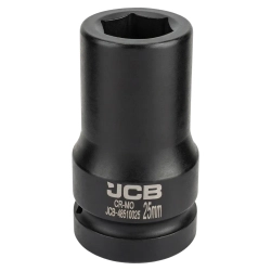 Головка ударная глубокая 25мм (6гр.), 1'' JCB JCB-48510025