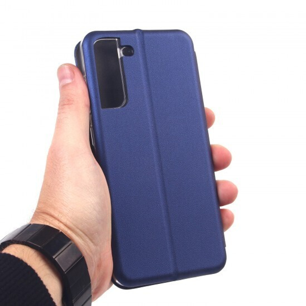 Чехол-книжка для Samsung Galaxy S21 FE, 009805 Розовое золото