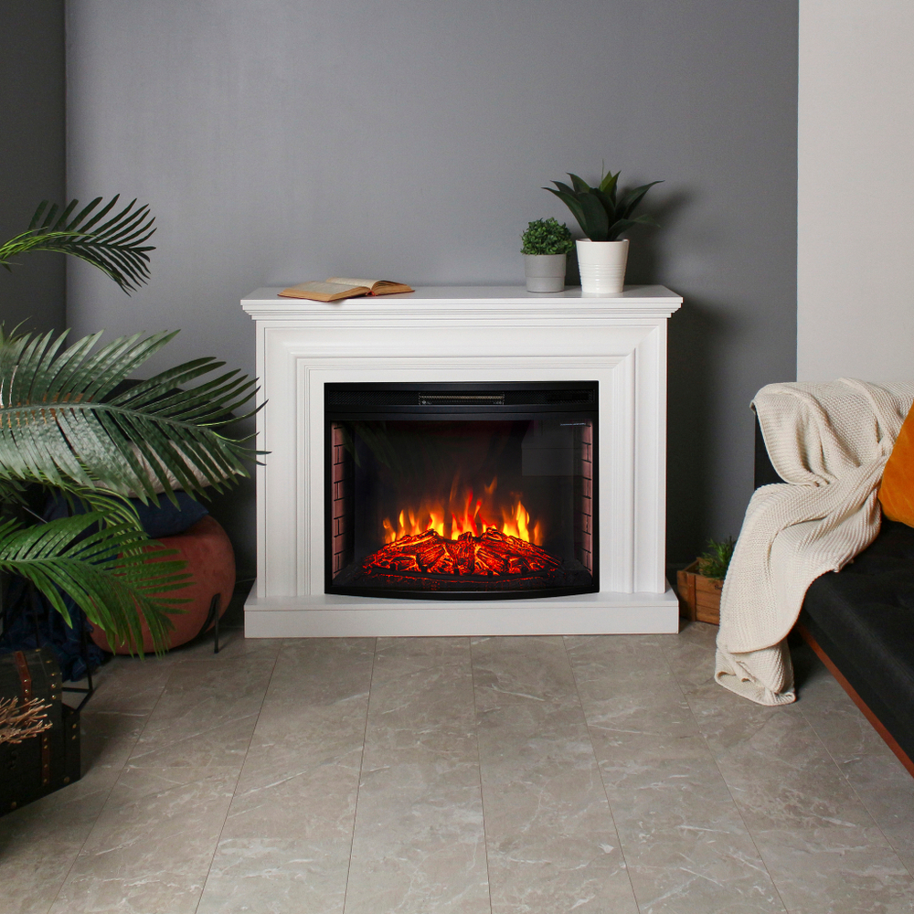 Каминокомплект Real Flame Weston 33 WT с очагом Firespace 33