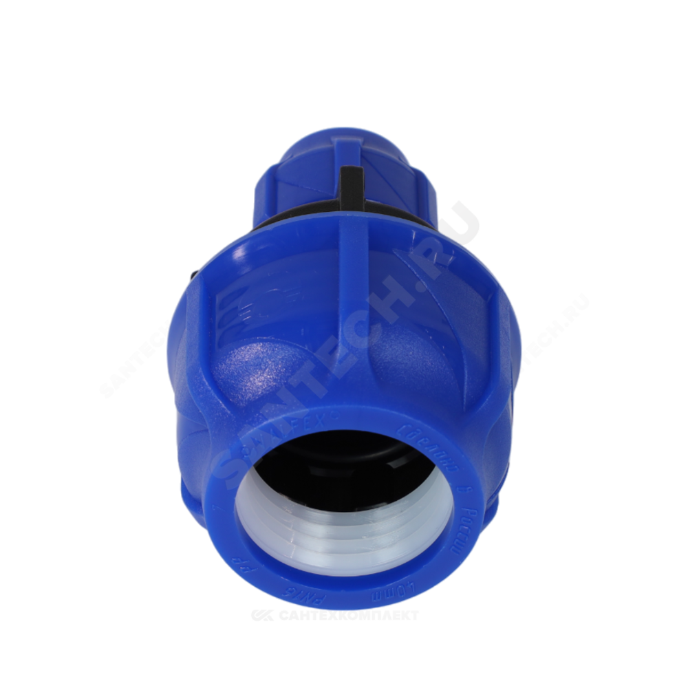 Муфта компрессионная ПЭ переходная Дн 32х20 Ру16 VALFEX 121001213220