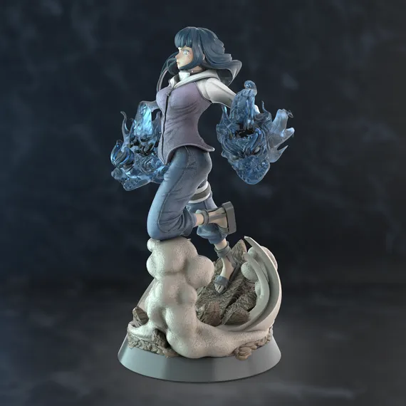 Hinata chakra Dragons - Naruto