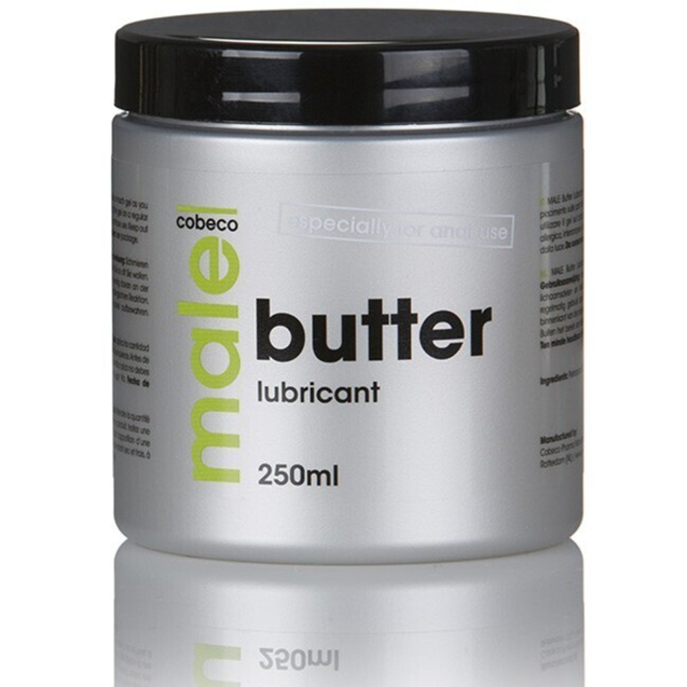 Анальный лубрикант на масляной основе MALE Cobeco Butter Lubricant (250ml)