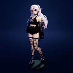 Goth Frieren NSFW - Sousou no Frieren