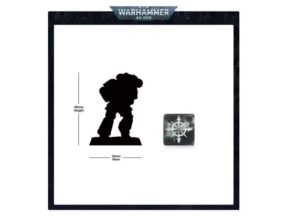 Набор кубиков Warhammer 40000 – Chaos Daemons Dice