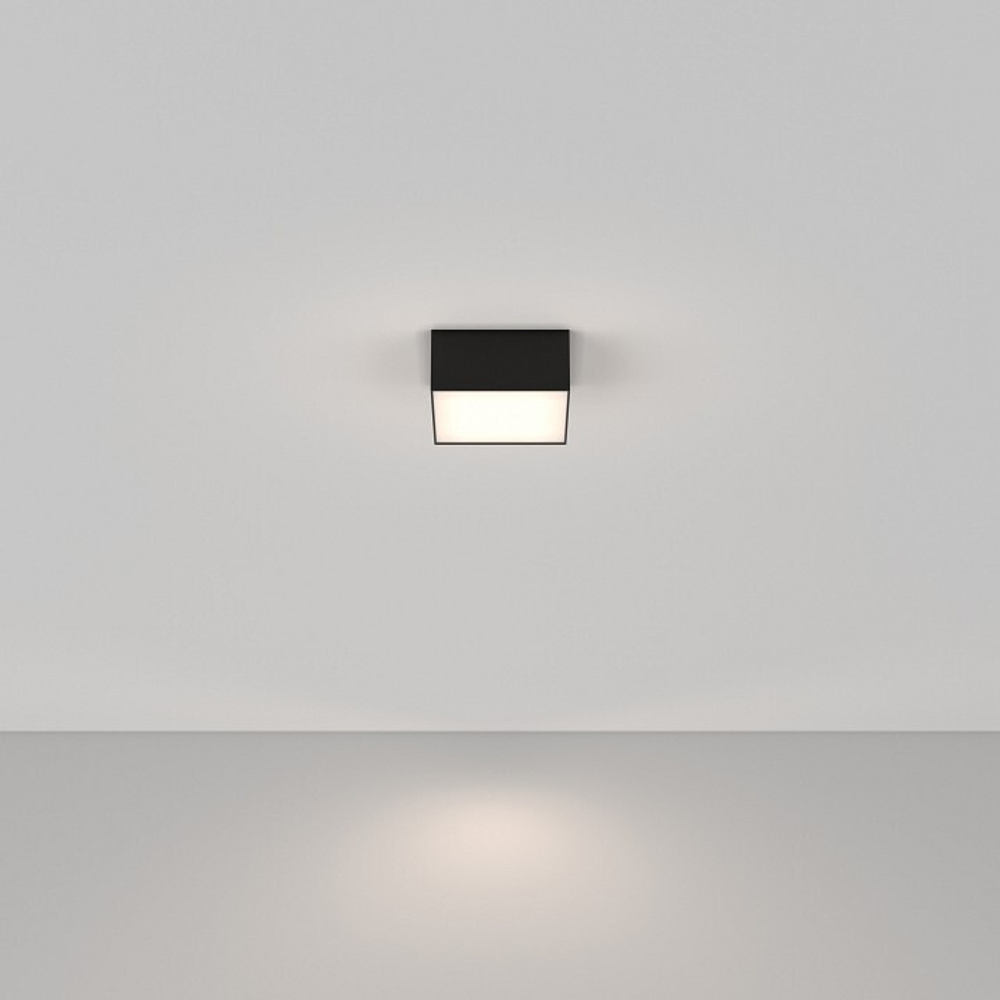 Накладной светильник Maytoni Zon C032CL-12W4K-SQ-B