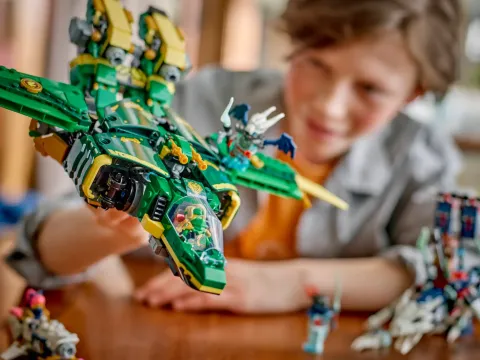 Конструктор LEGO Ninjago 71845 Реактивный мех Ллойда