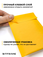 10 шт. Курьерский пакет воздушно-пузырчатый, крафт пакет для отправки посылок с клеевым клапаном 11х15 см
