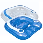 Шезлонг для плавания Flip-Pillow 102*94 см Bestway (43097)