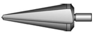 Коническое сверло N2 (d. 6 -- 20мм ), Bucovice Tools 541200