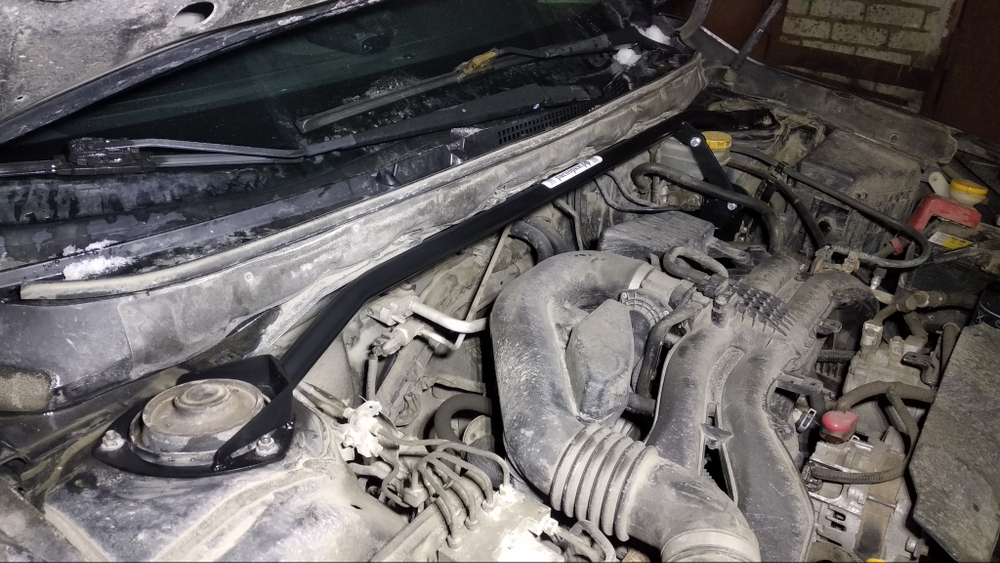Распорка передних стоек (цельная) Subaru Outback 5 (BS) и Subaru Legacy 6 (BN), (BS) (ПОД ЗАКАЗ)