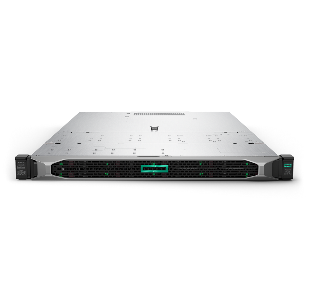 Стоечный сервер - HP Enterprise ProLiant DL325 Gen10 Plus, 1U, 8x 2.5“, 1x EPYC[7402P] 24 Cores, 64Gb, P18605-B21