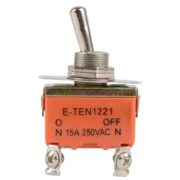 E-TEN1221 Тумблерный переключатель ON-OFF 4pin 15A (1 шт.)