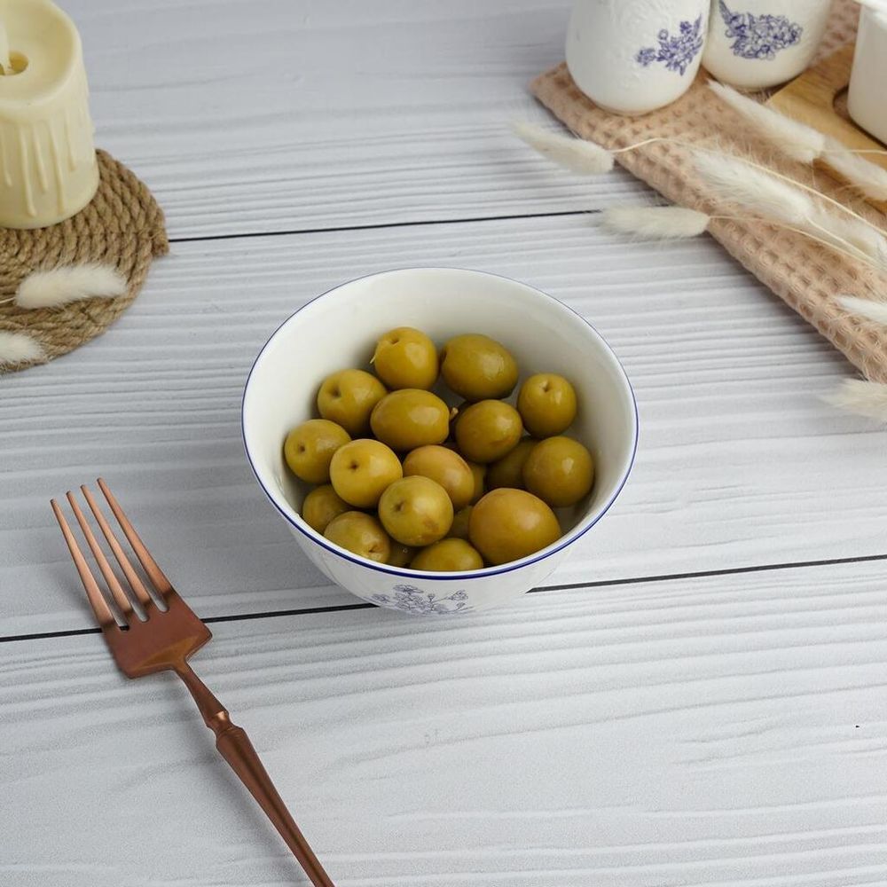 Салатник 300 мл d 12 см h6 см емкость для закусок Sea Flower P.L. Proff Cuisine [6]